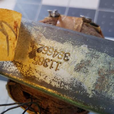 Foster 11385  Vintage Power Transformer Tested 20-0-20 V Tube Amp Project 1966 image 6