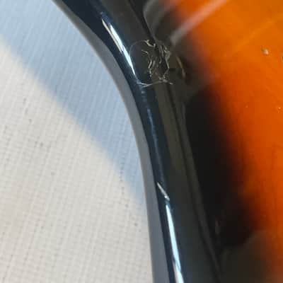 1993 MIM Fender Mexico 3TS Sunburst Stratocaster Guitar Body 6 Post Tremolo image 11