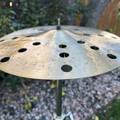 Spectrum Cymbals 14" Effects Hi Hat Top - Hand Hammered image 3