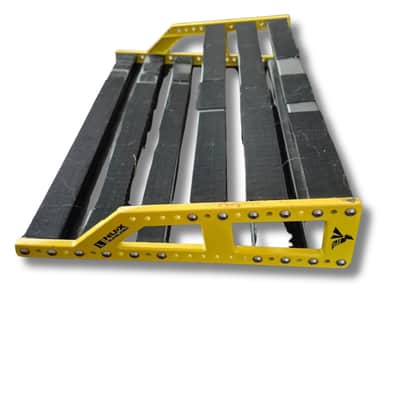 NuX NPB-L Bumblebee Large Pedal Board with Soft Case 2010s - Black / Yellow image 5
