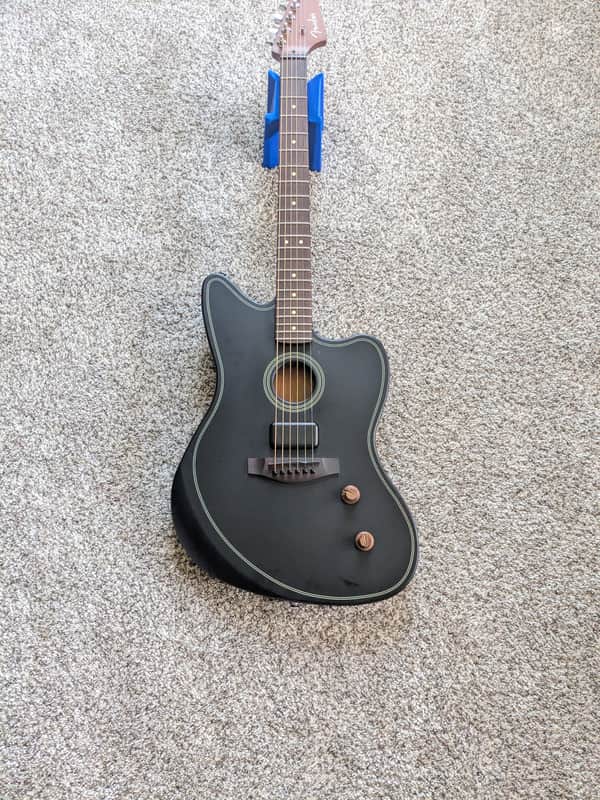 Fender Acoustasonic Standard Jazzmaster 2025 - Present - Black image 1