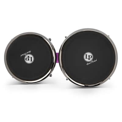 Latin Percussion Tony Succar Signature Bongos - 7-1/4" & 8-5/8" Natural Rawhide Drum Set image 6