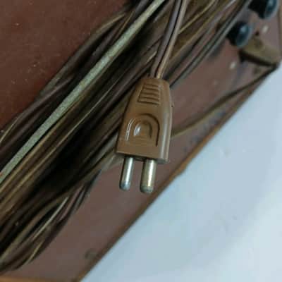 Single Rare Vintage Arvin Powered Speaker Wood MCM Audio Speaker Box READ image 6