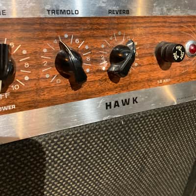 Gibson Hawk GA-25 RVT 1968 - Black image 6