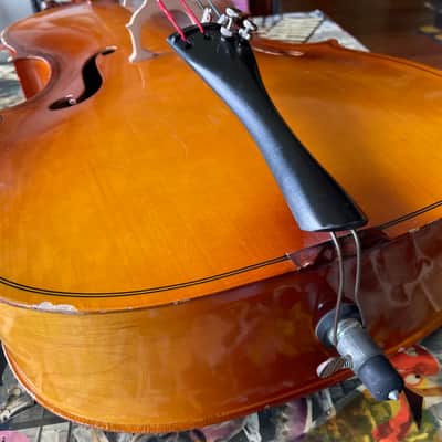 engelhardt 5534 3/4 cello with soft case image 11