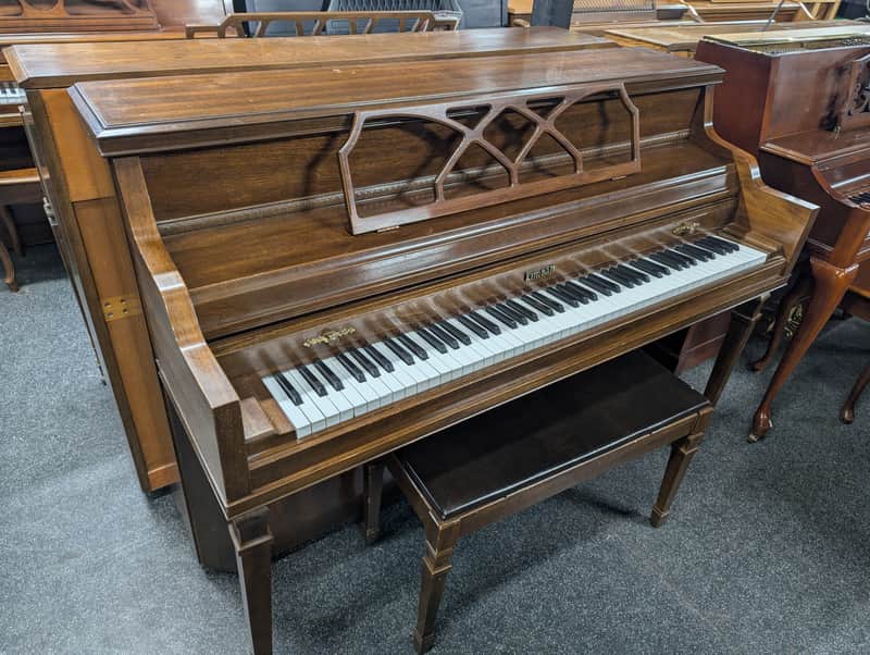 Kimball  Walnut console piano SN T24137 image 1