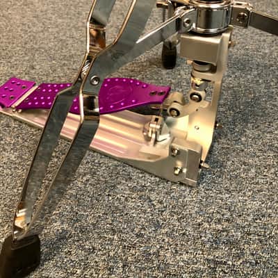 DW Special Edition MDD Machined Direct Drive 3 Leg Hi Hat Stand, Purple - Pre Owned image 4