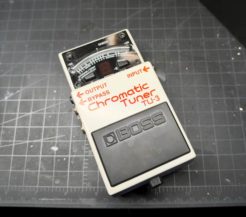 Boss TU-3 Chromatic Tuner 2009 - Present - White