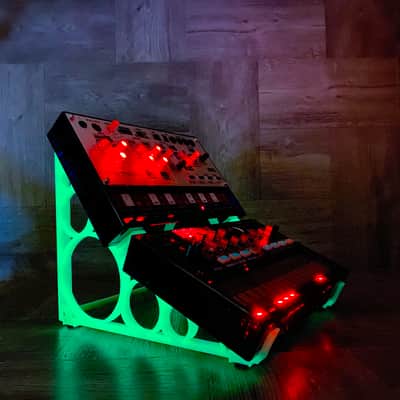 DUAL Stand for KORG Volca FM / Sample / Keys / Modular / Bass / Beats - Special Edition LUMINESCENT