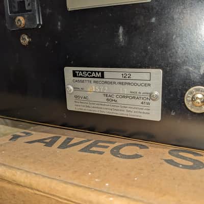 TASCAM 122 1982 image 3