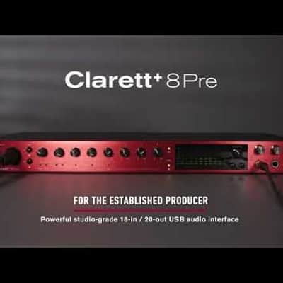 Focusrite Clarett+ 8Pre USB-C Audio Interface image 2