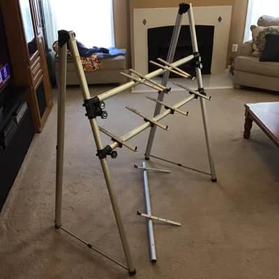 Ultimate Support 3 Tier A-Frame Keyboard Stand image 1