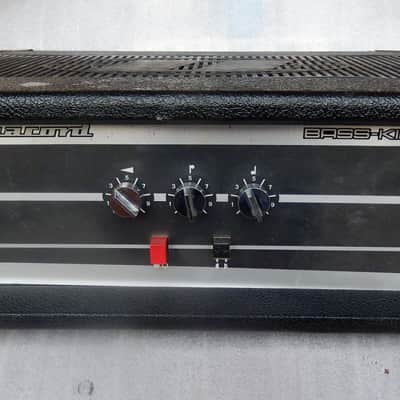 Vintage Dynacord Bass KING T RARE Valve Amplifier Great Bass Guitar Amp 1970's image 1