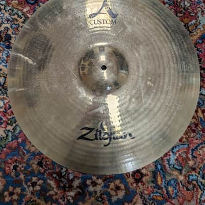 Zildjian 20" A Custom Medium Ride Cymbal 2002 - Present - Brilliant image 1