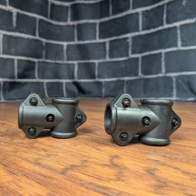 Alesis 1.5" Drum Rack T‑Clamps (Pair) – Command / Forge / Surge Compatible – Black – Heavy‑Duty Mounting Hardware image 7