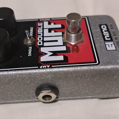 Electro-Harmonix Double Muff Nano Fuzz 2010 - 2020 - Black / Red / Metal image 9