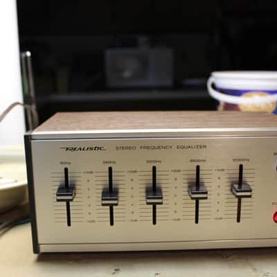 Restored Realistic 31-1986 5 Band Graphic Equalizer image 3