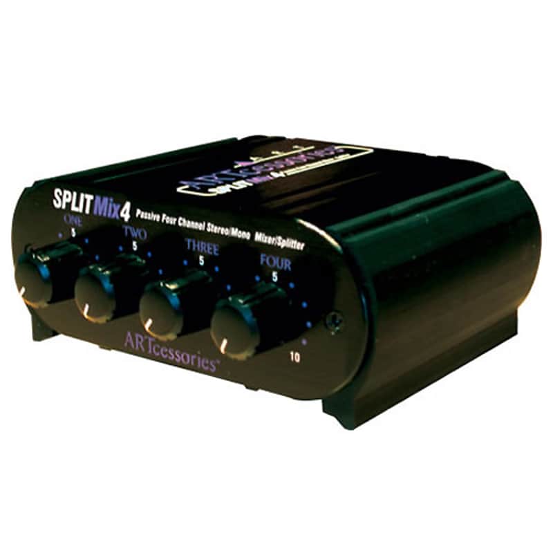 ART Passive 4 Channel Stereo/Mono Splitter/Mixer (M12) NEW image 1