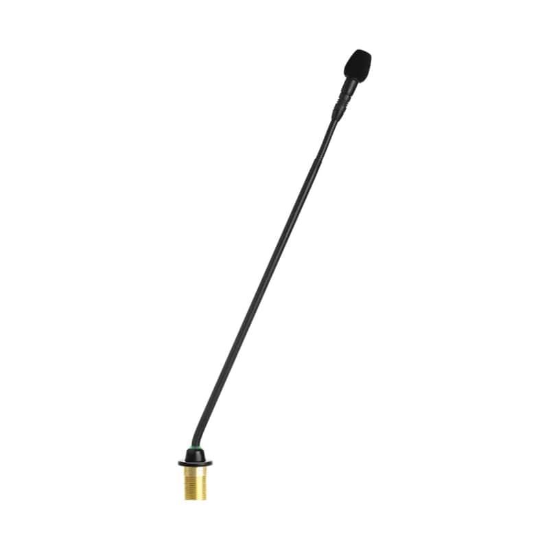 Shure MX415LPDF/S 15" Shock-Mounted Gooseneck, Green/Red LED Ring at bottom, Less Preamplifier, Dual Flexible, Supercardioid image 1