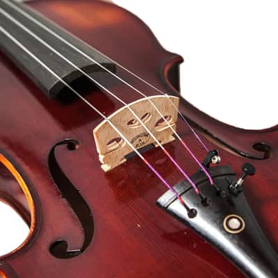 Professional Hand-made 4/4 Full Size Satin Acoustic Violin Antique image 4