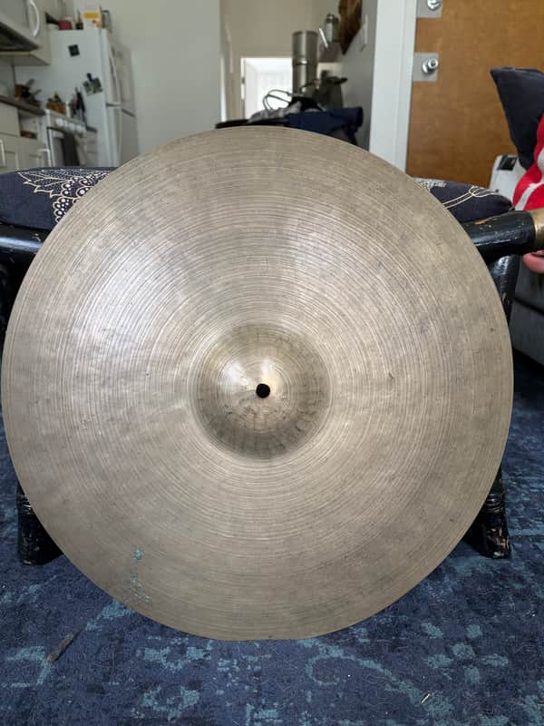 Zildjian 18" K. Zildjian Intermediate Stamp Ride Cymbal 1959 - 1966 - Traditional 1363g image 1