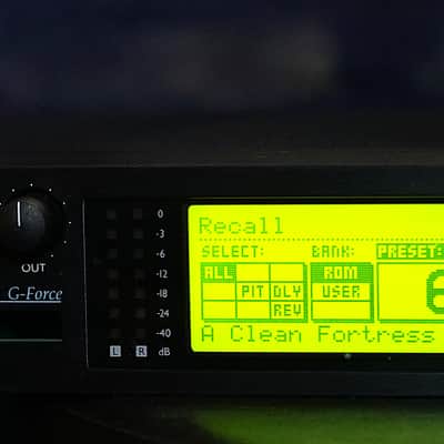 TC Electronic G-Force Guitar Multi-Effects Processor OS 2.04 image 2