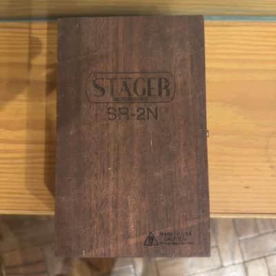 Stager Microphones SR-2N Ribbon Microphone 2016 - 2017 - Screamin Eagle Black image 4