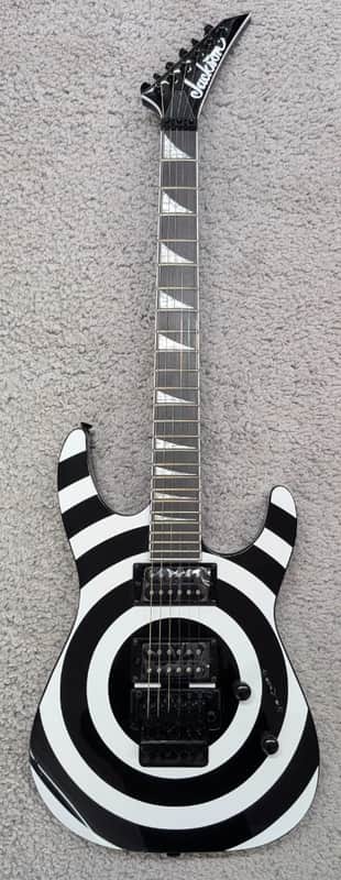 Jackson X Series Soloist™ SLX DX Graphic Srs, Amaranth Fingerboard, Bullseye image 1
