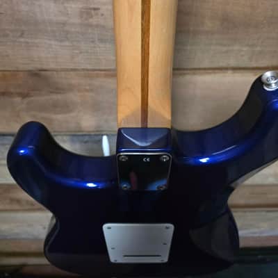 2001 Fender Standard Stratocaster SSS MN - Midnight Blue image 13