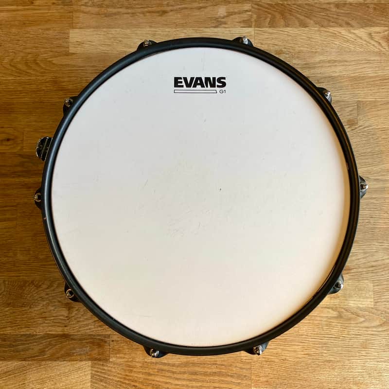 SJC Tour series snare 14x7", black satin stain image 1
