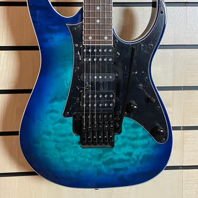 Ibanez RG450QMB-SPB Sapphire Blue Electric Guitar Made in Indonesia image 2