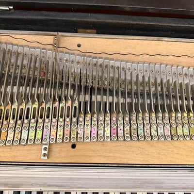 Vintage 1981 Fender Rhodes Mark Two MKII Stage 73 Electric Piano w/ Legs & Pedal image 9