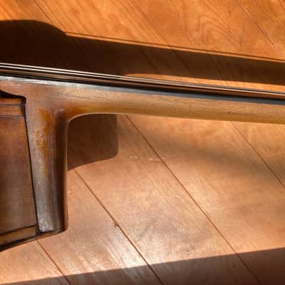 Double bass 3/4 circa 1800 3/4 swell back Pro instrument image 8