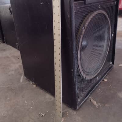 TRU-SONIC 150W EV TL606a PA-cabinets 70s - Black image 2
