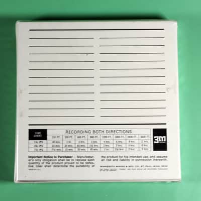 Scotch AV178 5" Reel to Reel Recording Tape NOS Lot of Five! (5) 1970's - 1980's - Polyester image 2