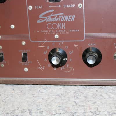 Vintage 1950s Conn StroboTuner - Tube Powered Tuner - Serviced - No Tariffs image 13