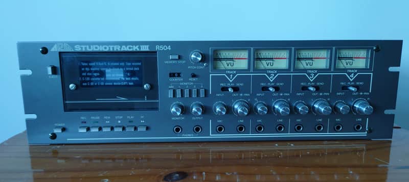 Aria Studiotrack III R504 - 4 Track Cassette Recorder * Video Uploaded * image 1
