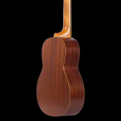 Ohana Model TK-10 All Mahogany 19 Frets Tenor Size Acoustic Ukulele + Bag - BLEM image 7