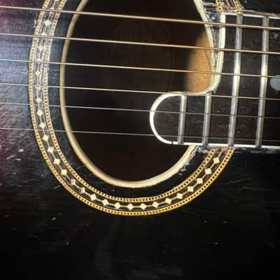 “Pattie” Historic Clapton, Harrison Owned/Played | Linked To Songwriting of Cream’s ‘Badge’, The Beatles ‘Here Comes The Sun’ | 1913 Gibson Style “O” Acoustic Guitar image 7