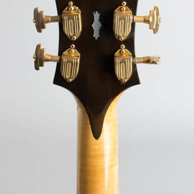 D'Angelico  Excel Cutaway Arch Top Acoustic Guitar (1958), ser. #2056, period black hard shell case. image 6