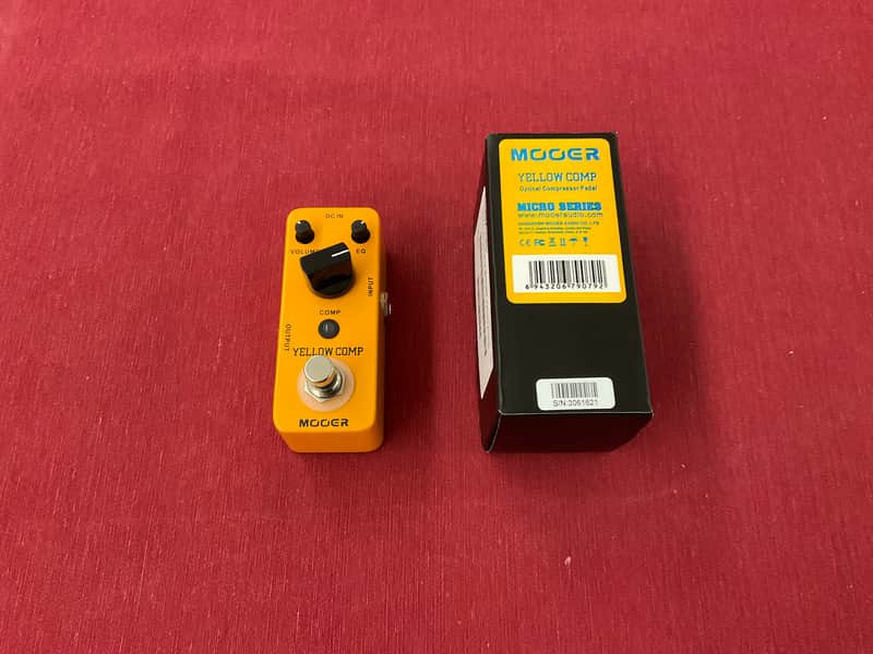 Mooer Yellow Comp Pedal (mint) image 1