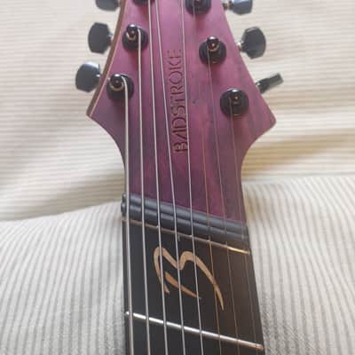 Badstroke Wendigo Multiscale 8-String Fan Fret Rare image 6