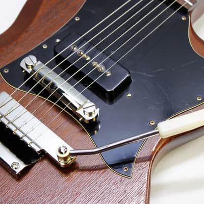 GIbson SG Junior "Large Guard" Early-70's - Natural **Amazing Player Ready to Go** image 10