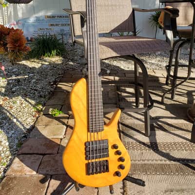 Tom Clement Single Cut 30" 5 String Bass image 1