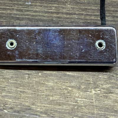 Harmony Hershey Bar Pickup 60s - Chrome Stratotone image 1