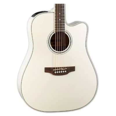 Takamine GD37CE-PW G Series Cutaway A/E Guitar - Pearl White image 1
