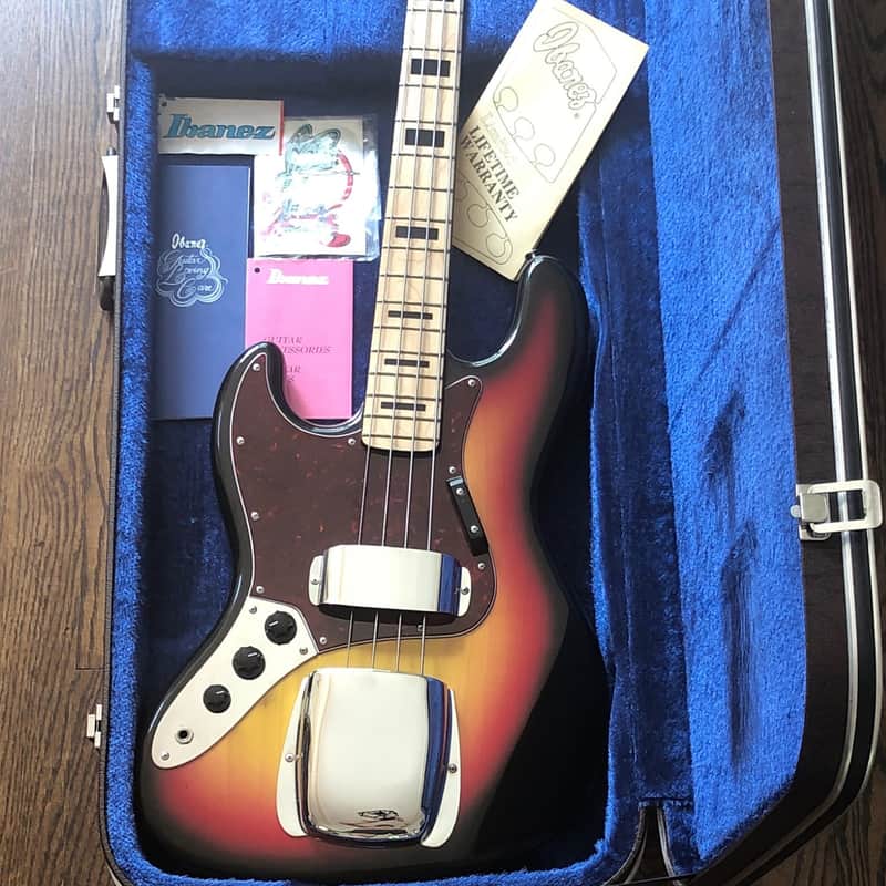 RARE! 1978 Ibanez Model 2365 LEFTY Jazz Bass Copy w/ OHSC & Tags! image 1