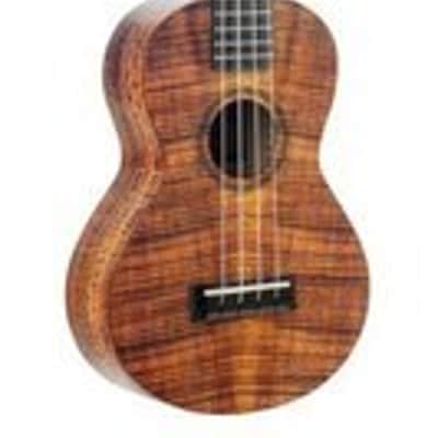 Mahalo #MA2KA - Artist Elite Series Photo Flame Koa Concert Ukulele With Bag, Matt Finish image 5