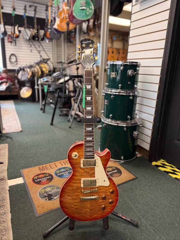 Epiphone Les Paul Ultra 2005 - 2007 - Faded Cherry Sunburst image 1