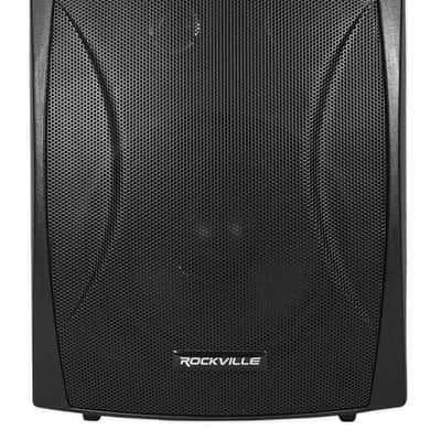 2) Rockville WET-5B 70V 5.25" IPX55 Black Commercial Indoor/Outdoor Wall Speakers image 3